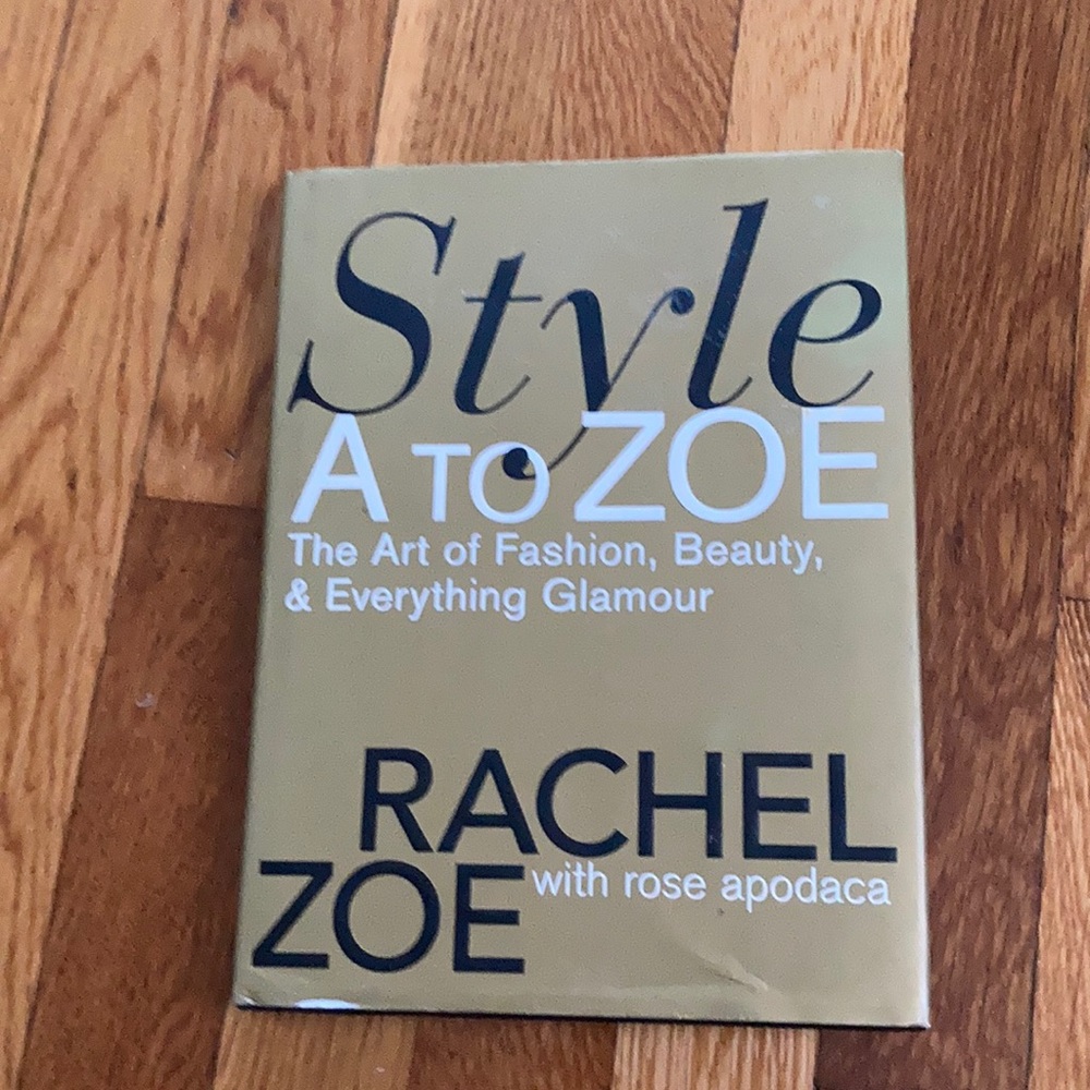 MUST GO ‼️ NWOT Rachel Zoe Hardcover A to Zoe BOOK. Read description 👇 - Picture 1 of 5